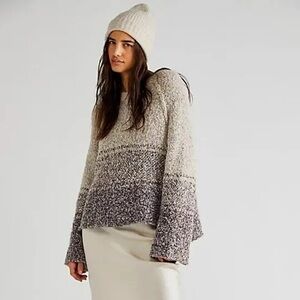 Free People Free People BFF Cocoon Dip Dye Sweater - Size S